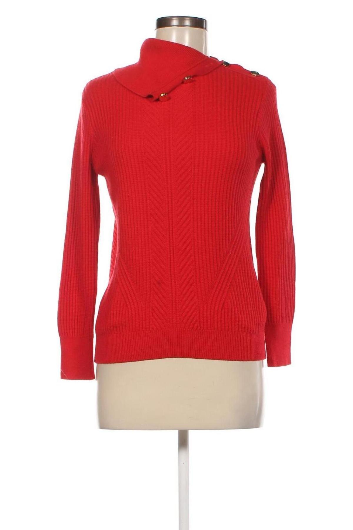 Damski sweter Per Una By Marks & Spencer, Rozmiar S, Kolor Czerwony, Cena 37,10 zł
