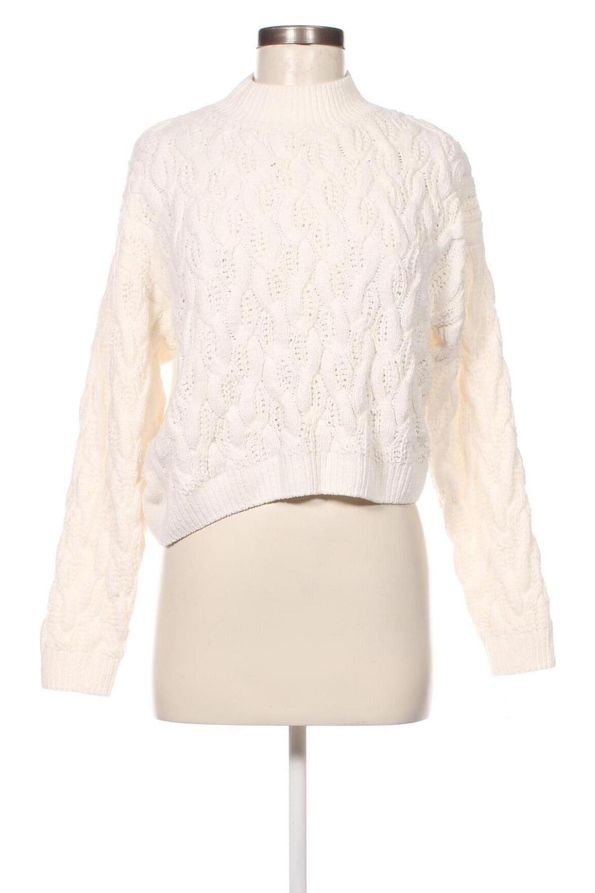 Γυναικείο πουλόβερ Primark, Μέγεθος M, Χρώμα Λευκό, Τιμή 17,94 €