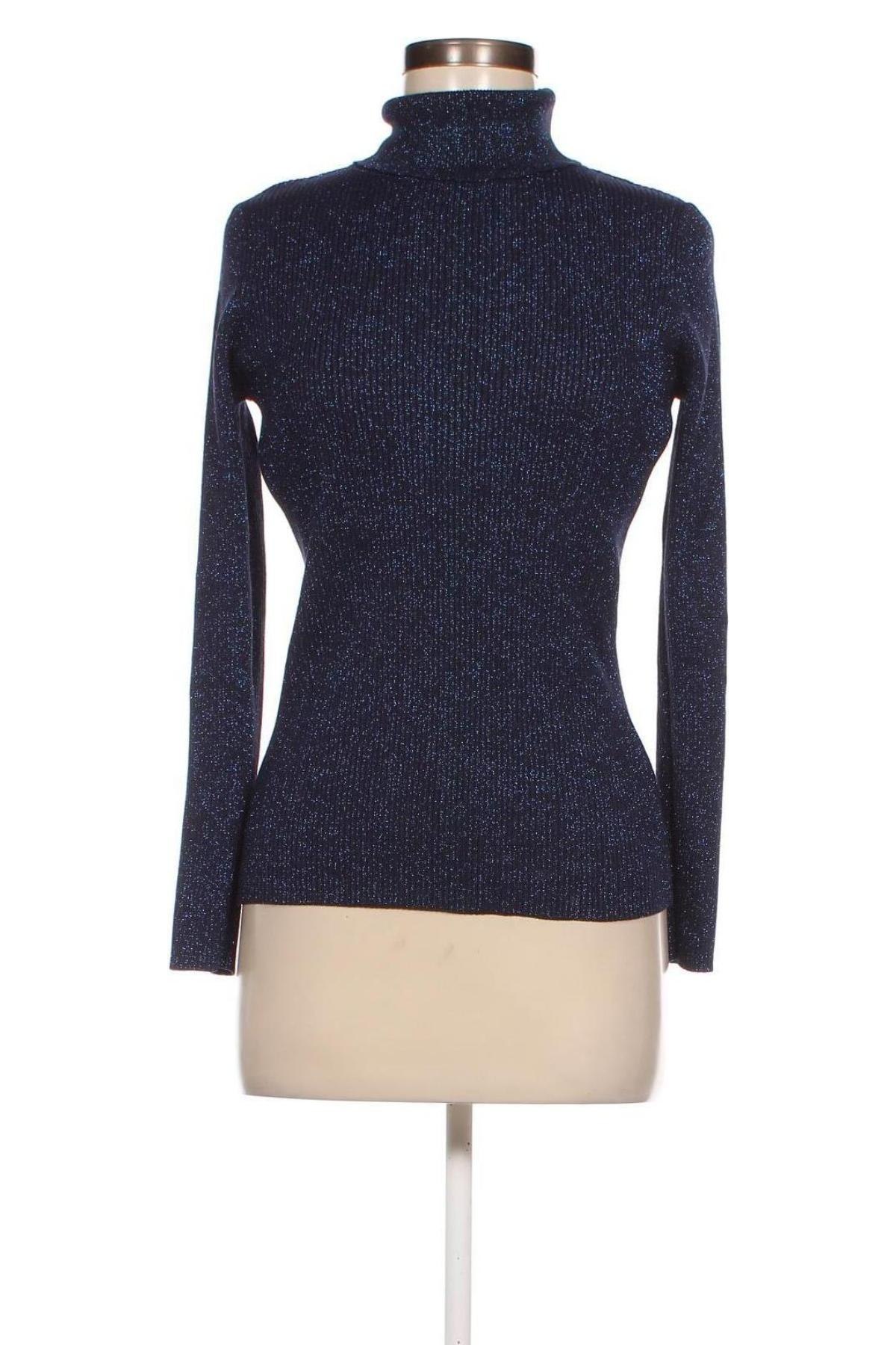 Дамски пуловер Qed London, Размер M, Цвят Син, Цена 13,05 лв.