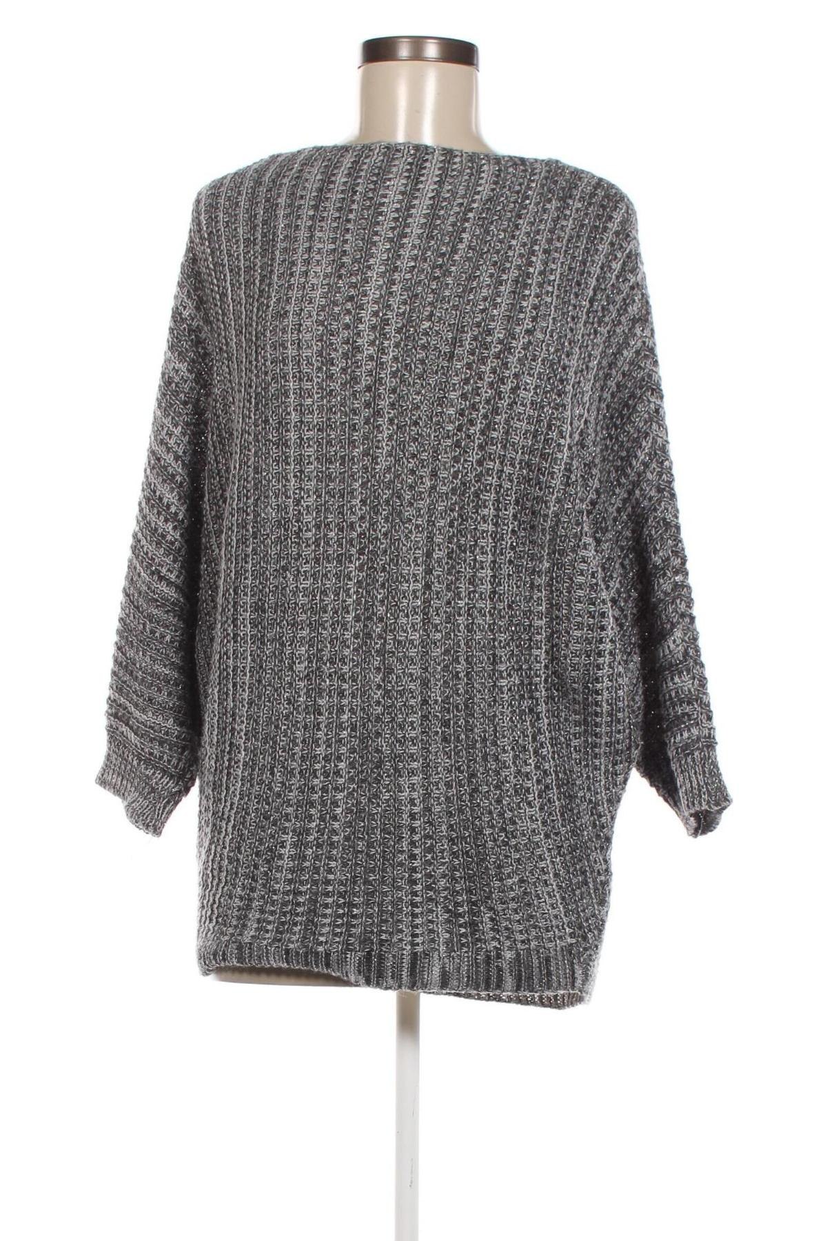 Дамски пуловер Risskio, Размер S, Цвят Сив, Цена 11,89 лв.