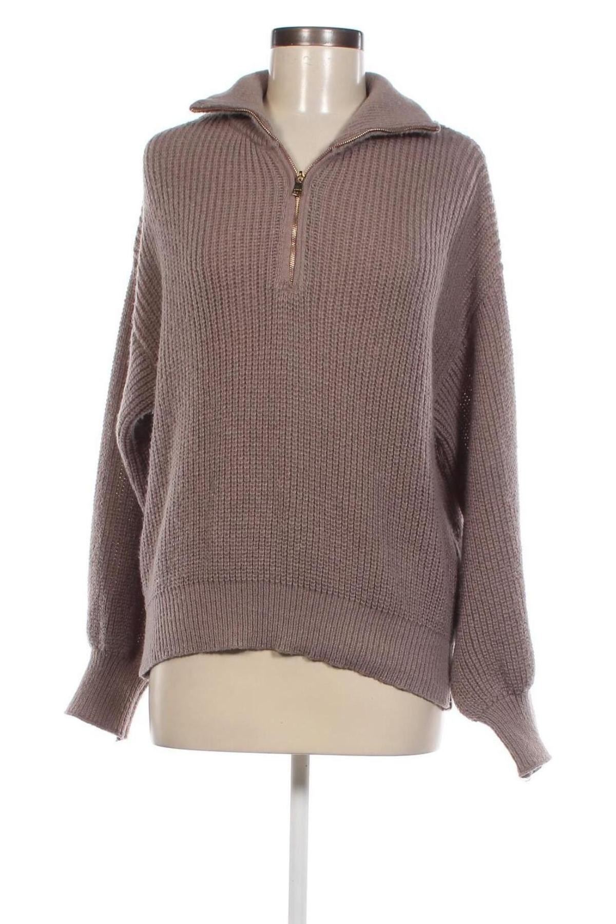 Дамски пуловер SHEIN, Размер M, Цвят Кафяв, Цена 8,41 лв.