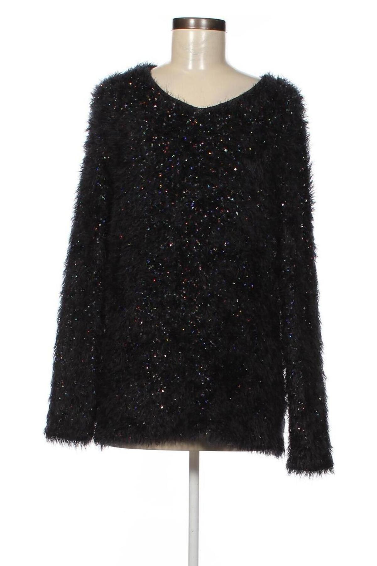 Γυναικείο πουλόβερ Sarah Kern, Μέγεθος L, Χρώμα Μαύρο, Τιμή 8,07 €