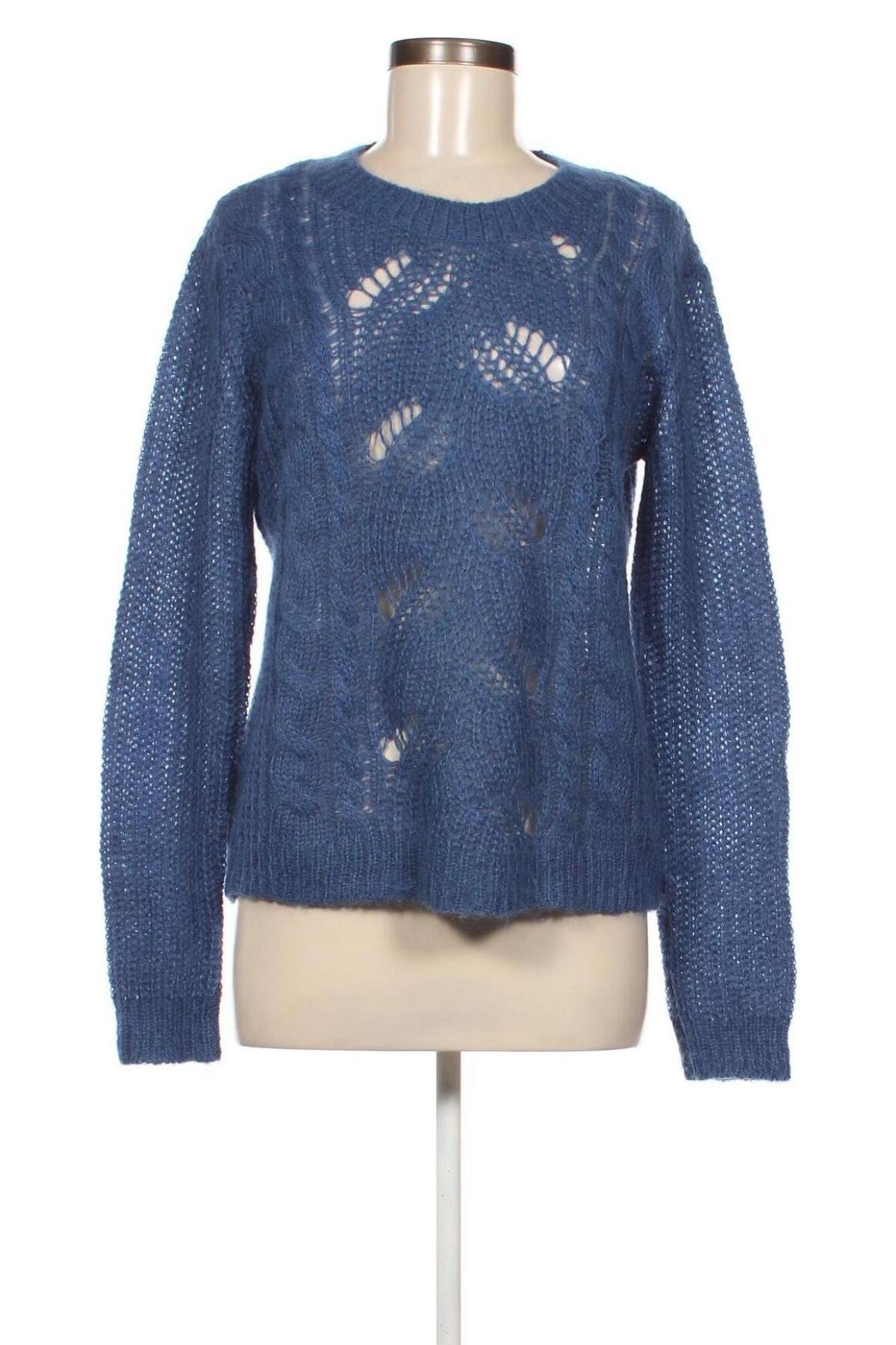Γυναικείο πουλόβερ Second Female, Μέγεθος L, Χρώμα Μπλέ, Τιμή 6,81 €