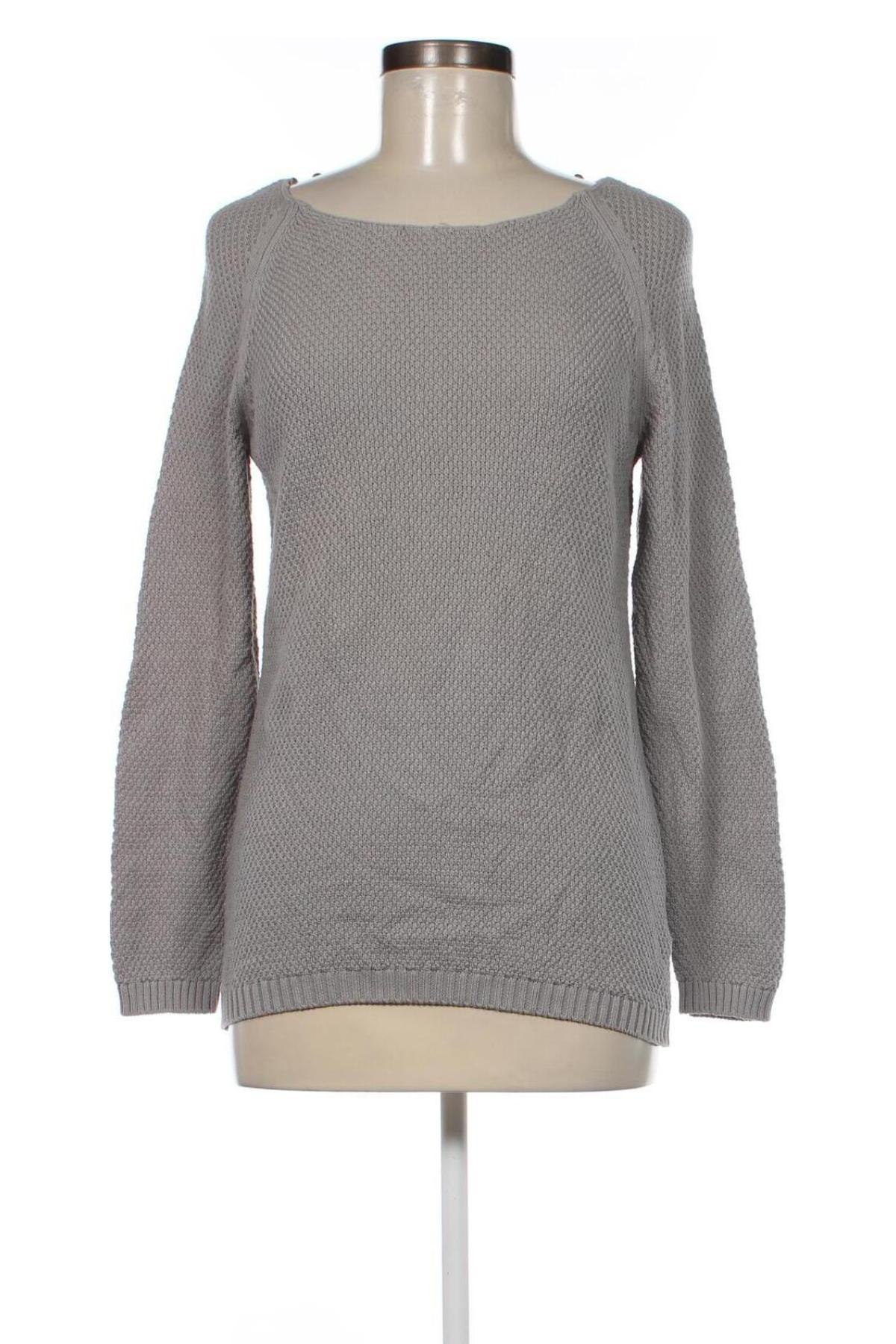 Дамски пуловер Size Eight Needle, Размер S, Цвят Сив, Цена 9,57 лв.