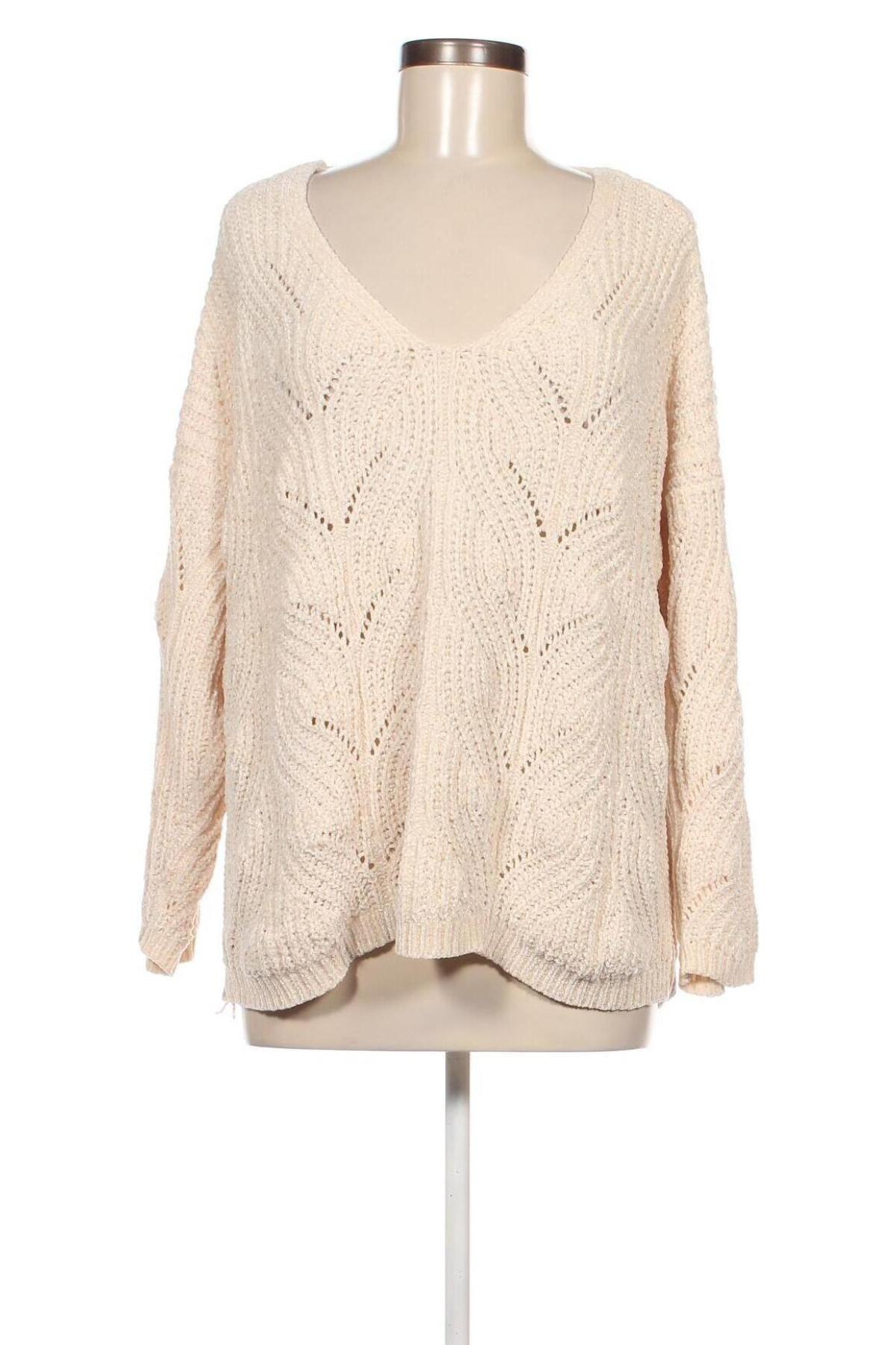 Damenpullover Stradivarius, Größe M, Farbe Beige, Preis € 5,99