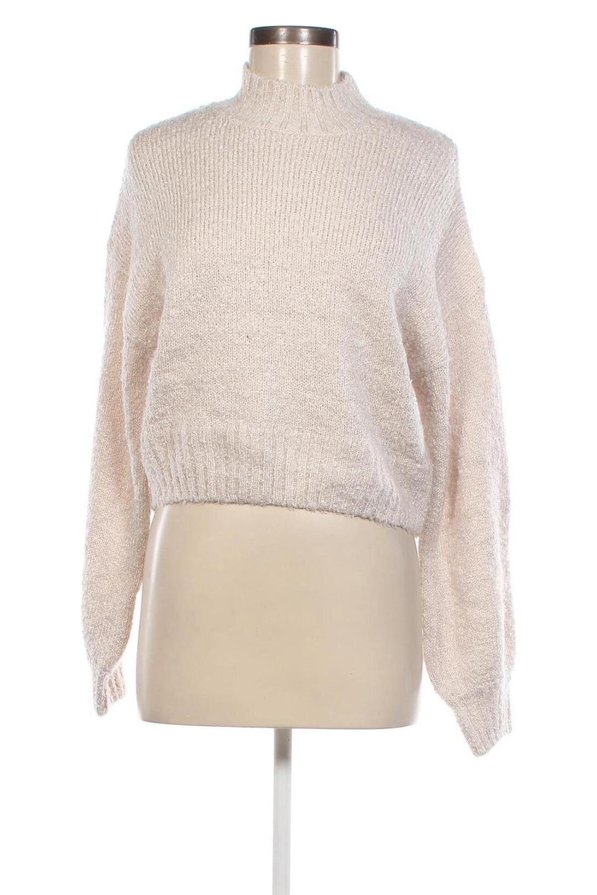 Дамски пуловер Tally Weijl, Размер L, Цвят Бежов, Цена 18,86 лв.