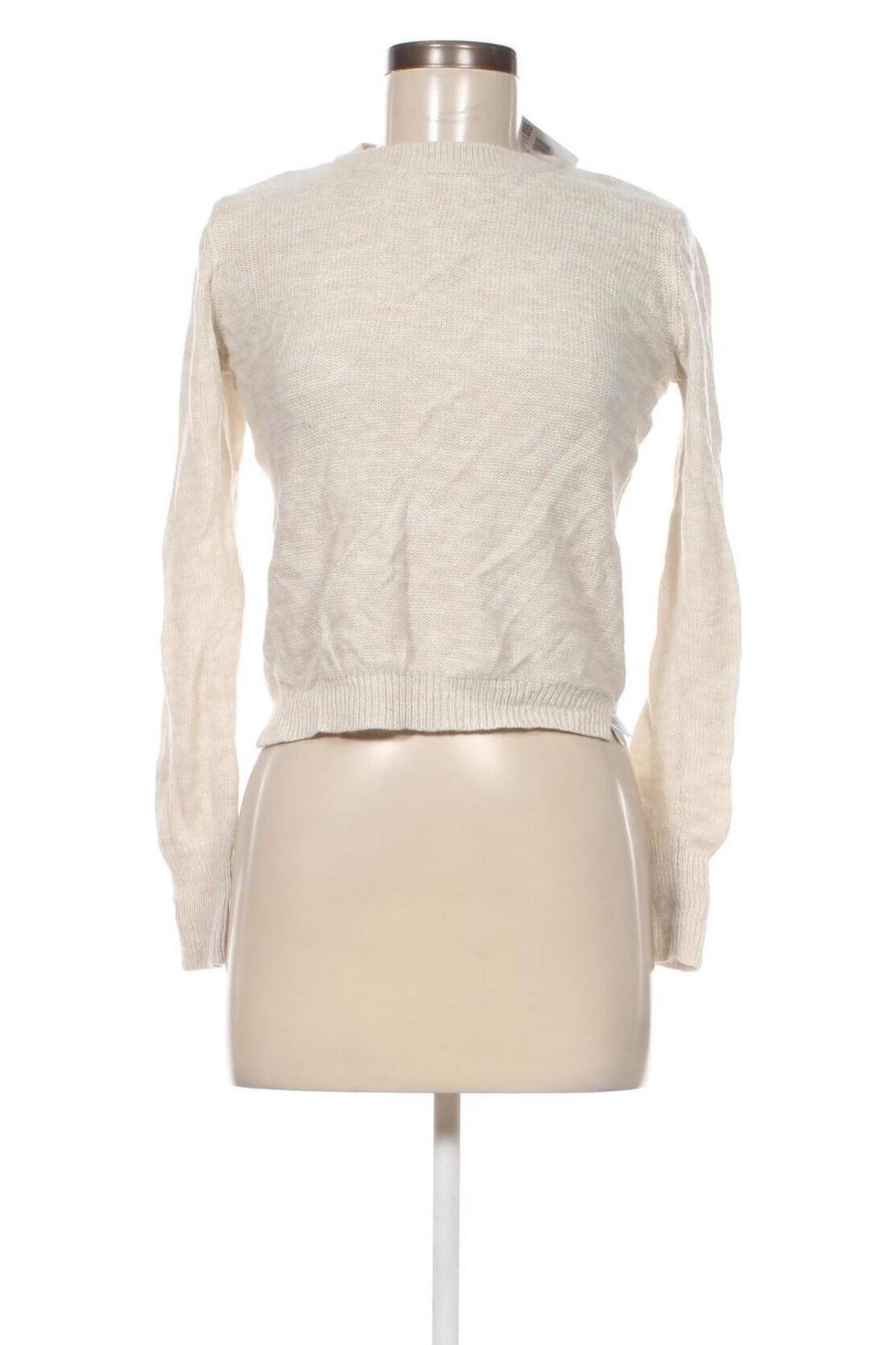 Γυναικείο πουλόβερ Terranova, Μέγεθος XS, Χρώμα  Μπέζ, Τιμή 8,07 €