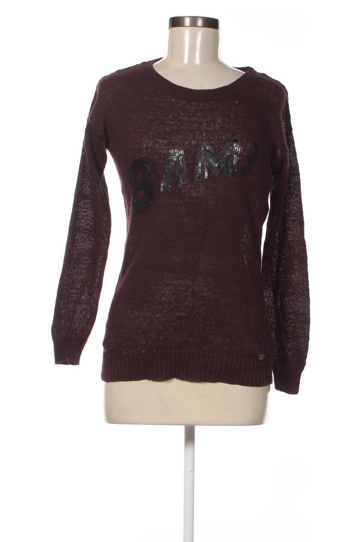 Дамски пуловер Tom Tailor, Размер M, Цвят Червен, Цена 8,70 лв.
