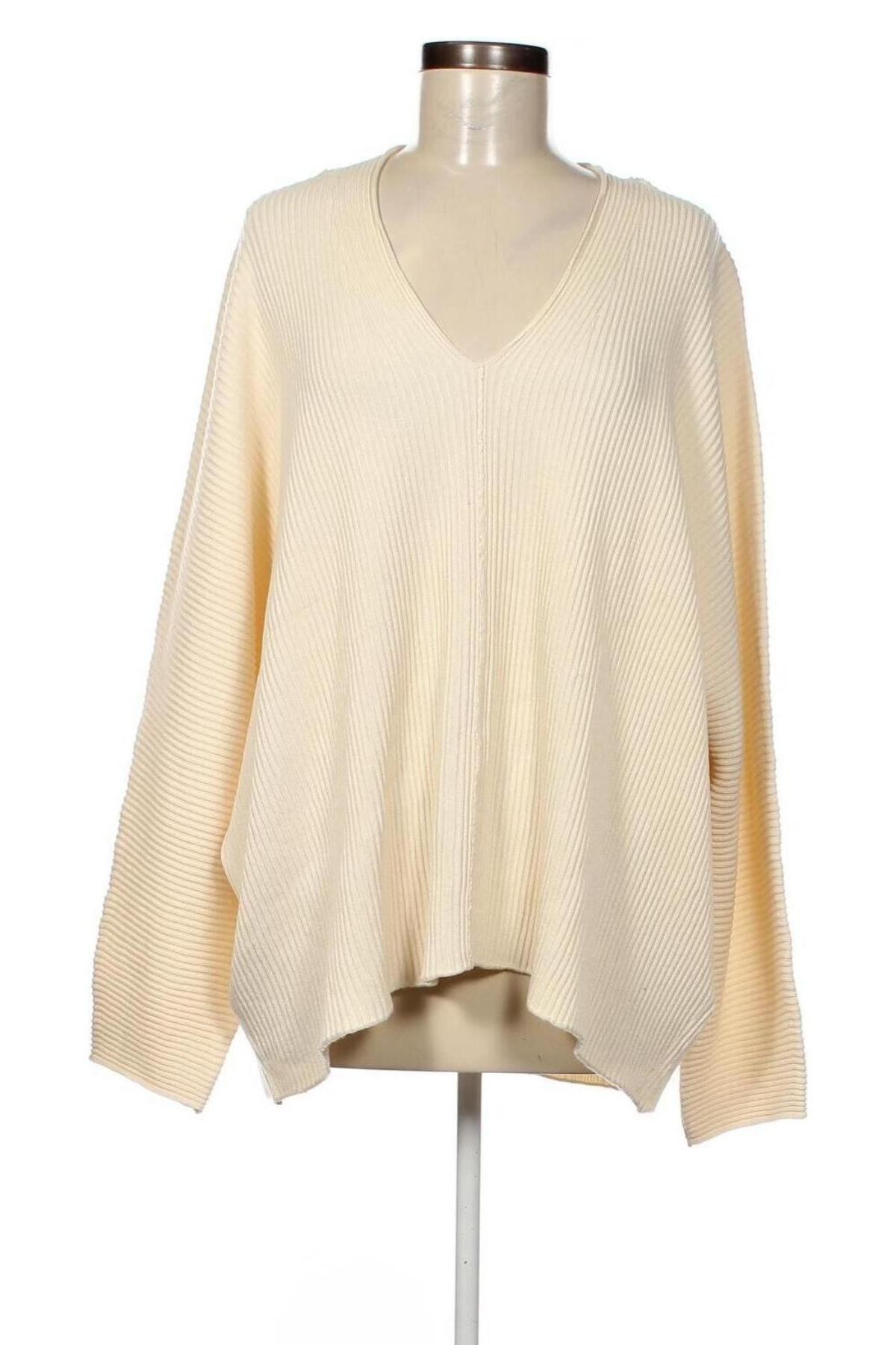 Дамски пуловер Tom Tailor, Размер 3XL, Цвят Бежов, Цена 87,00 лв.