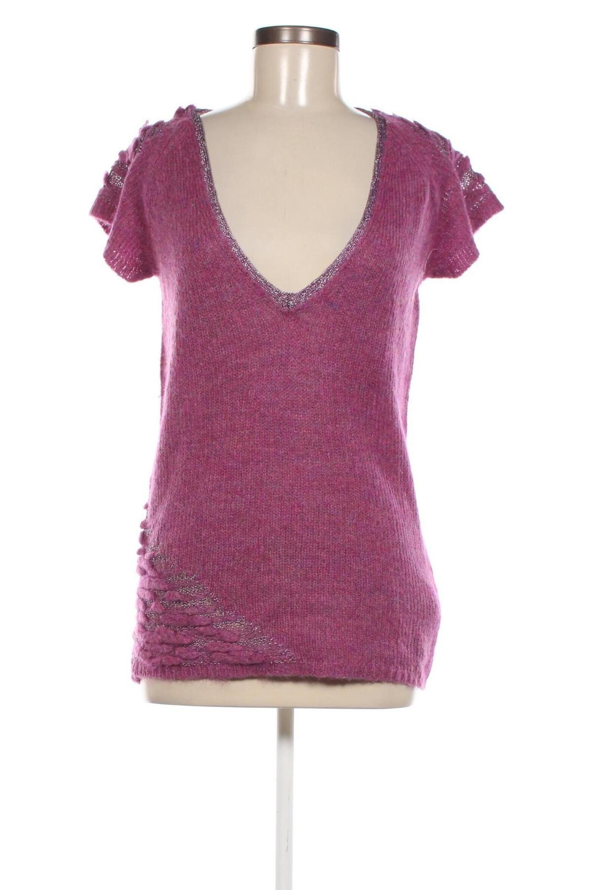 Дамски пуловер United Colors Of Benetton, Размер M, Цвят Розов, Цена 8,70 лв.