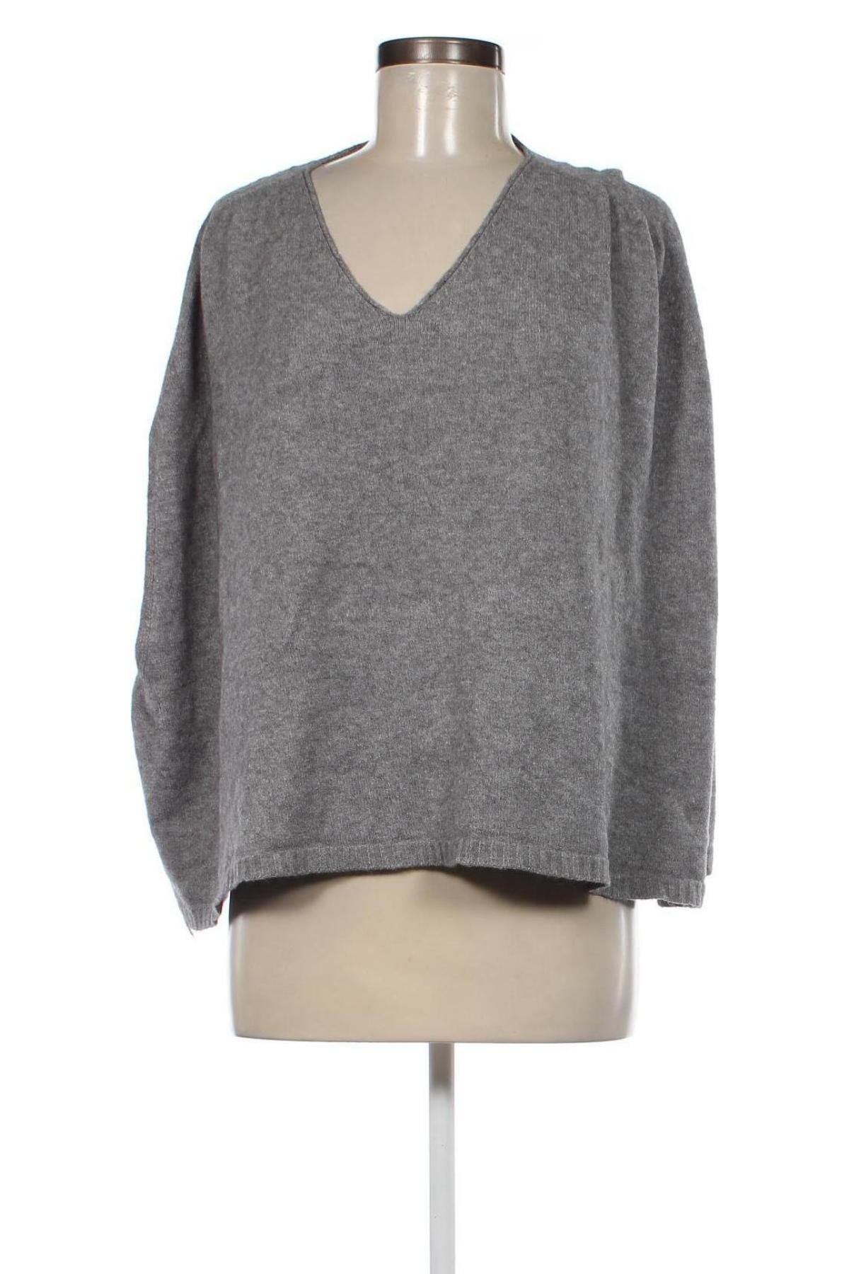 Γυναικείο πουλόβερ V Milano, Μέγεθος L, Χρώμα Γκρί, Τιμή 7,36 €