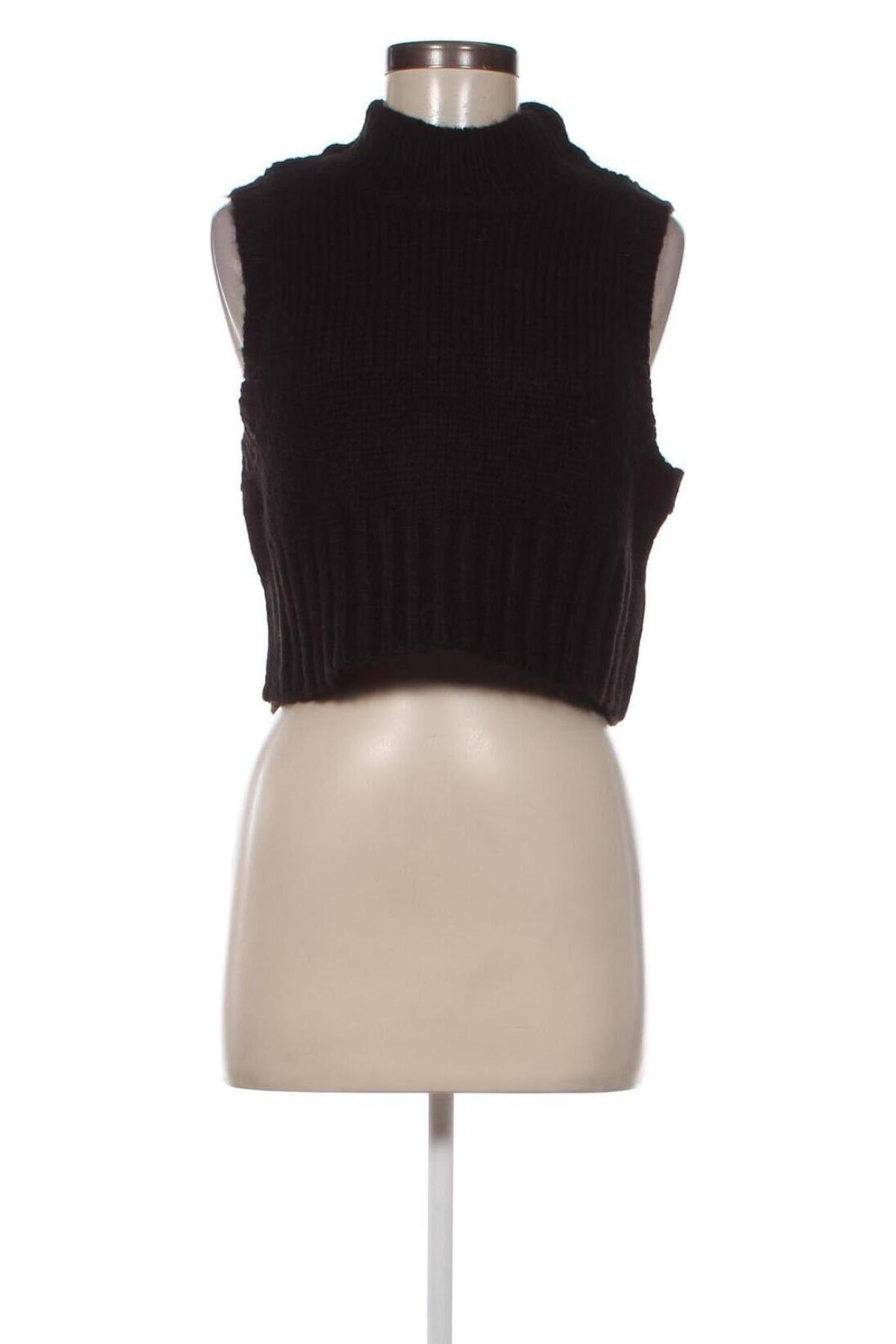 Дамски пуловер VILA, Размер M, Цвят Черен, Цена 14,04 лв.