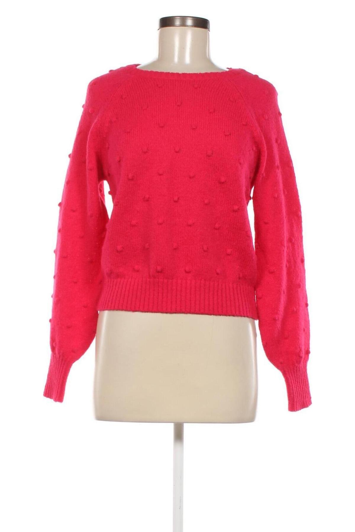 Дамски пуловер VILA, Размер S, Цвят Червен, Цена 21,60 лв.
