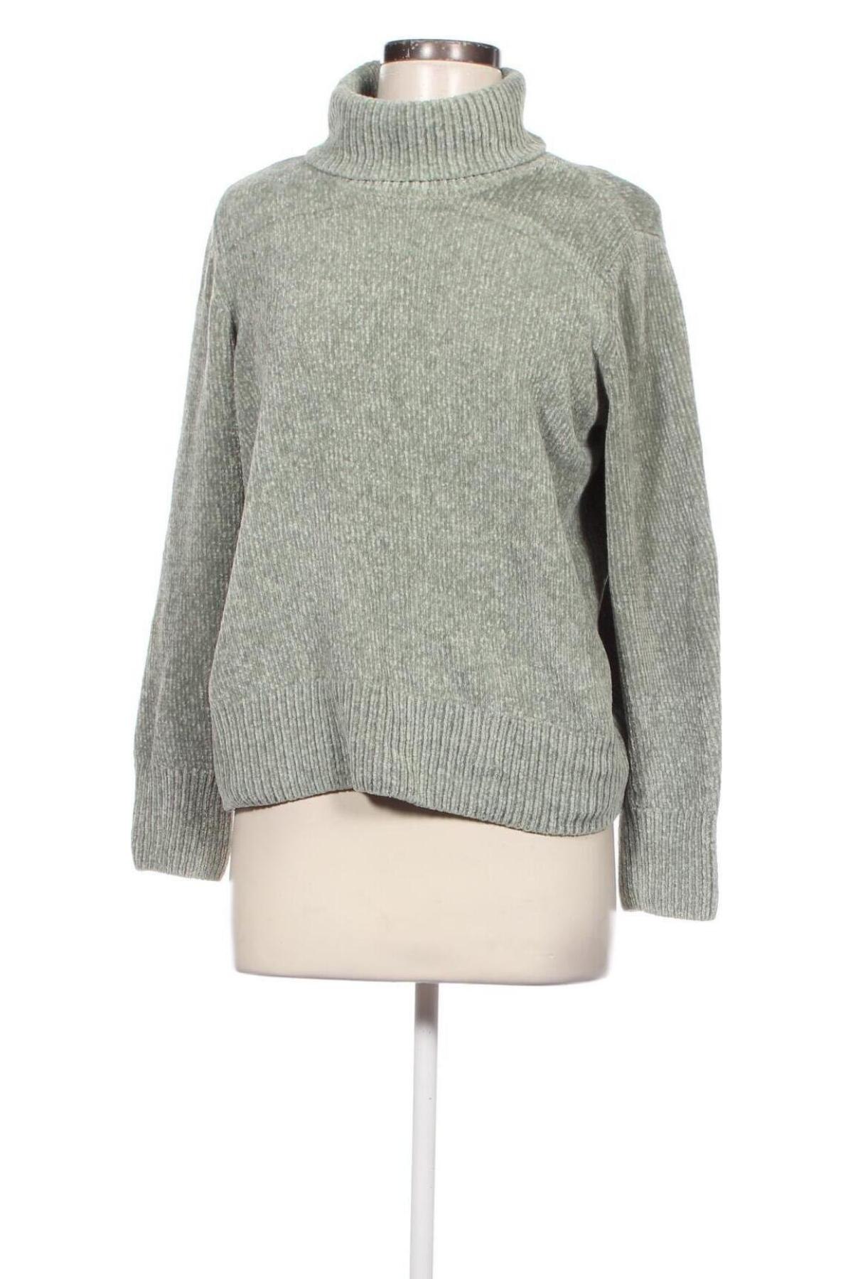 Дамски пуловер VRS Woman, Размер M, Цвят Зелен, Цена 13,05 лв.