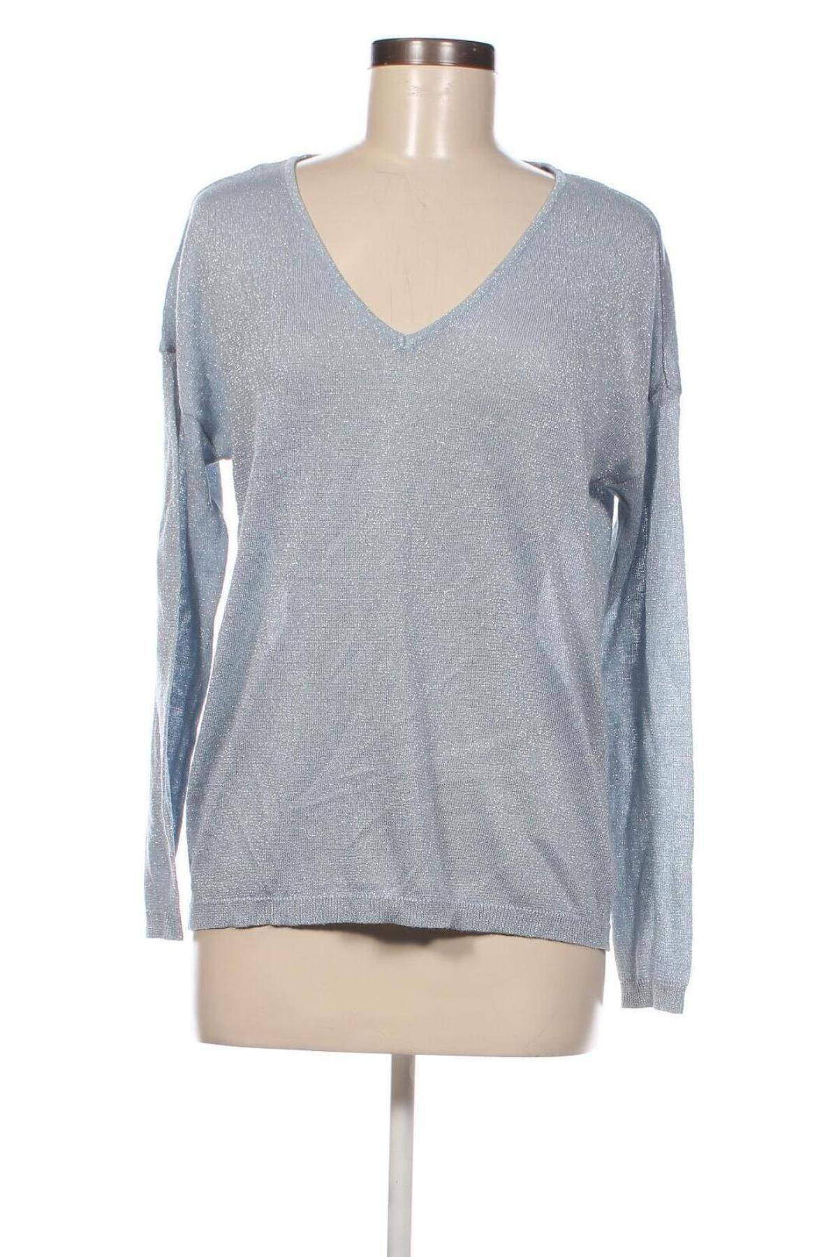 Дамски пуловер VRS Woman, Размер S, Цвят Син, Цена 13,05 лв.