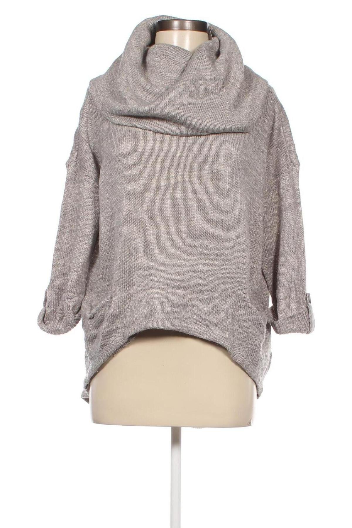 Дамски пуловер Vero Moda, Размер M, Цвят Сив, Цена 9,40 лв.