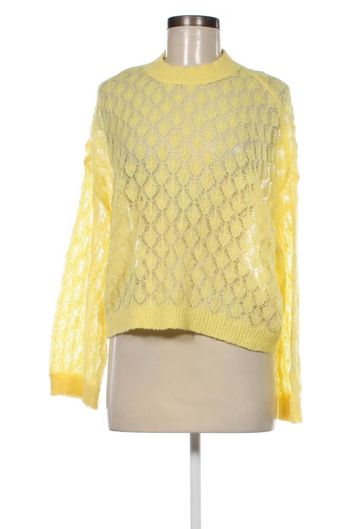 Дамски пуловер Y.A.S, Размер L, Цвят Жълт, Цена 36,96 лв.