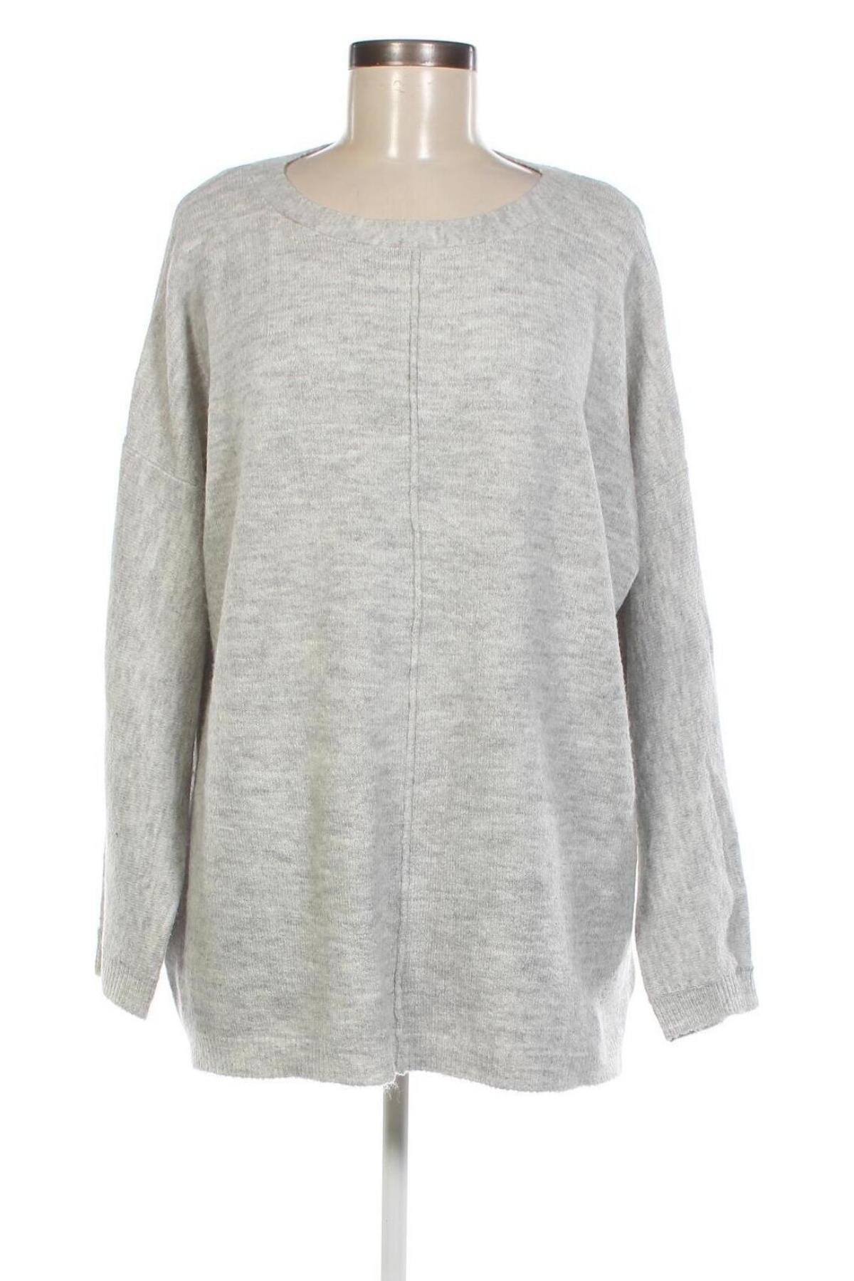 Γυναικείο πουλόβερ Yessica, Μέγεθος XL, Χρώμα Γκρί, Τιμή 6,28 €