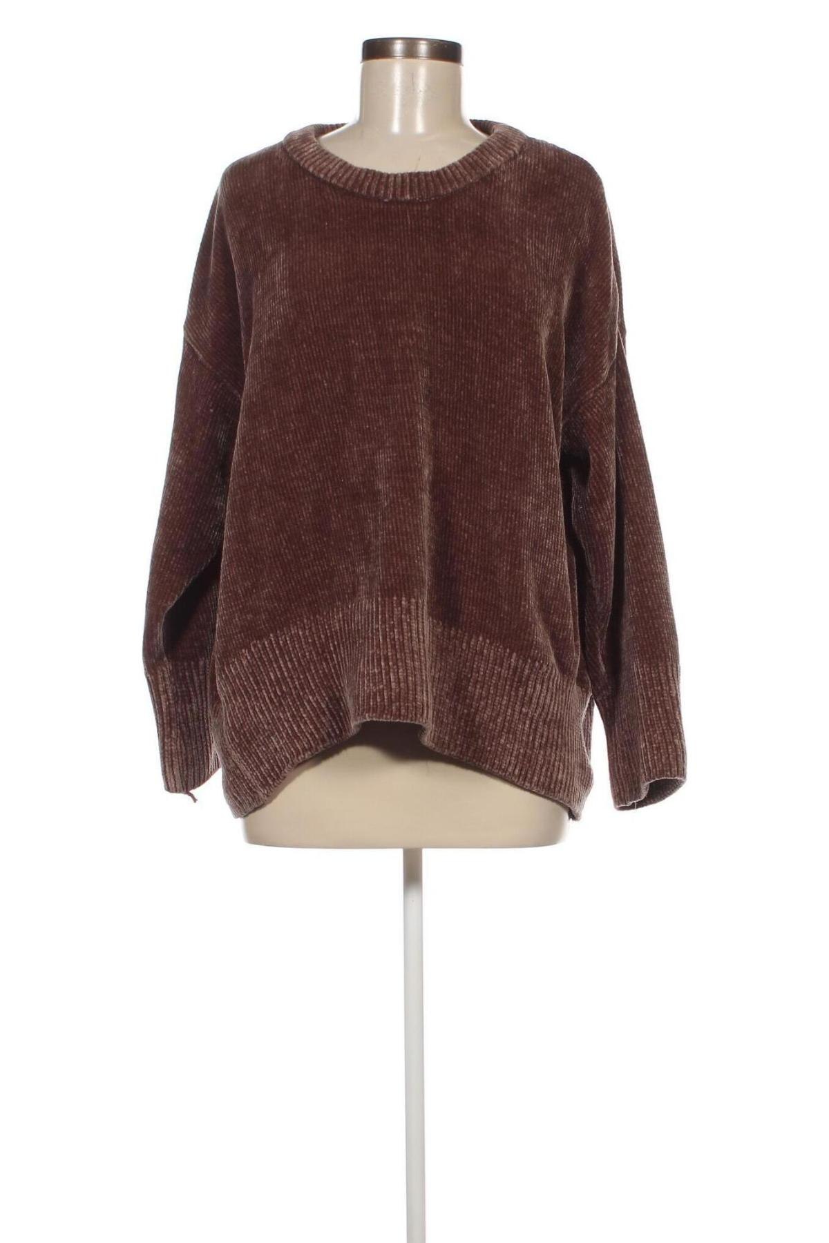 Γυναικείο πουλόβερ Zara Knitwear, Μέγεθος S, Χρώμα Καφέ, Τιμή 5,20 €