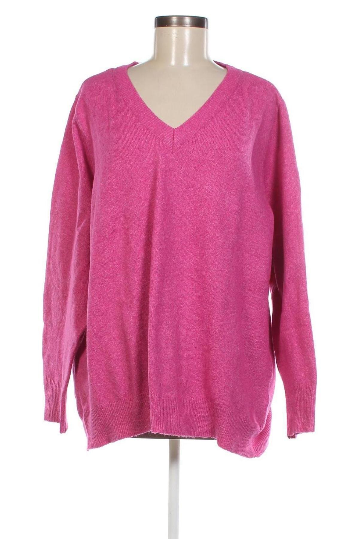 Γυναικείο πουλόβερ Zizzi, Μέγεθος M, Χρώμα Ρόζ , Τιμή 7,36 €