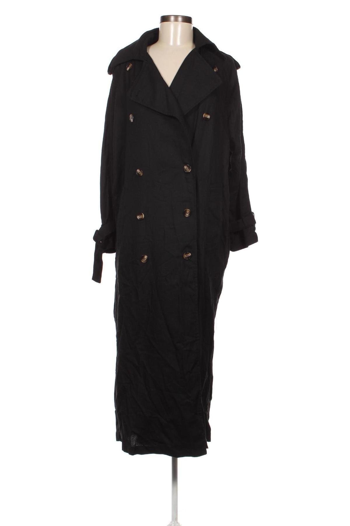 Дамски шлифер Answear, Размер M, Цвят Черен, Цена 50,40 лв.