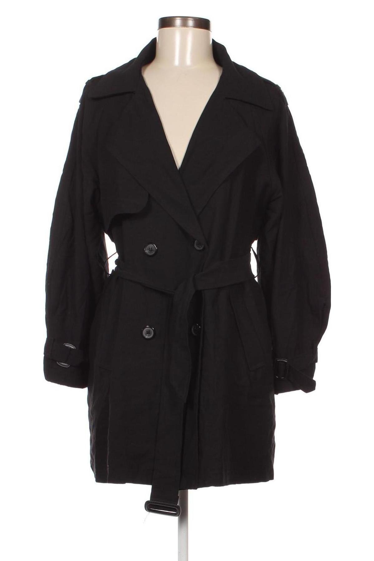 Дамски шлифер Answear, Размер M, Цвят Черен, Цена 72,00 лв.