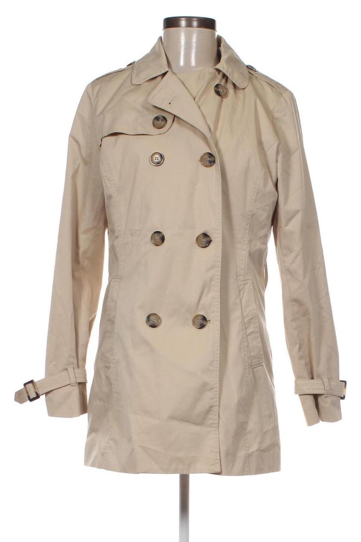 Damen Trench Coat Charles Vogele, Größe M, Farbe Beige, Preis € 4,18