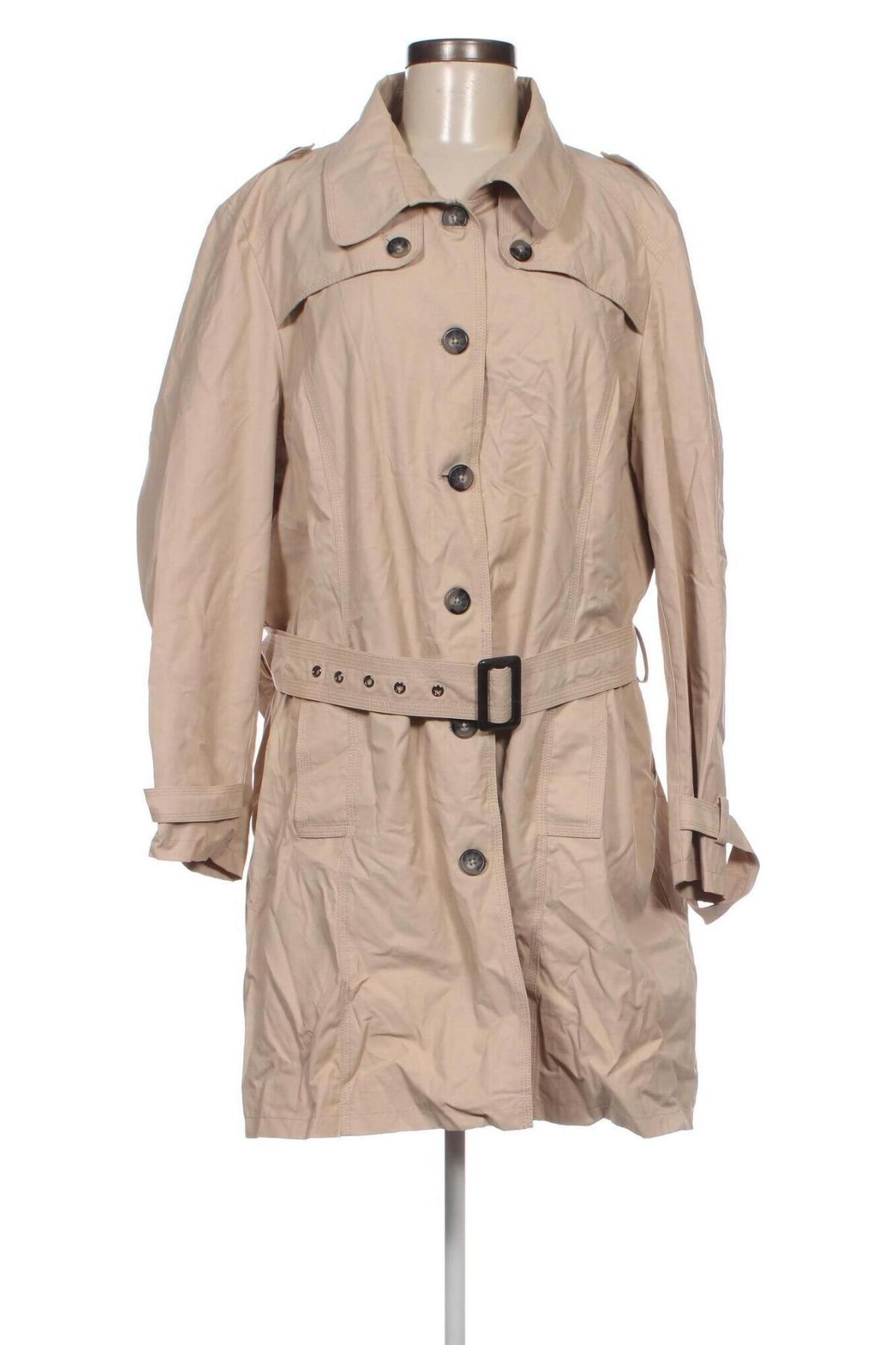 Дамски шлифер Lisa Tossa, Размер XL, Цвят Бежов, Цена 21,00 лв.