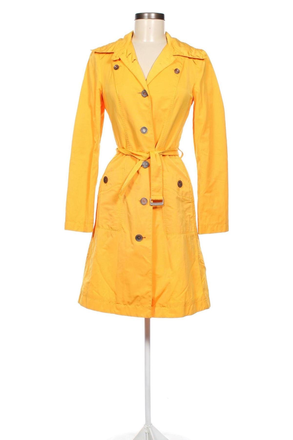 Damen Trenchcoat Marc Cain, Größe XS, Farbe Gelb, Preis 141,96 €