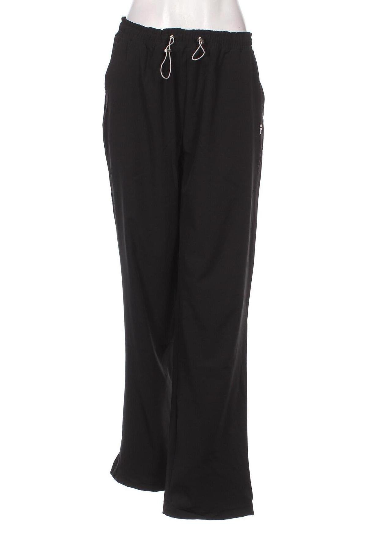 Pantaloni sport de femei FILA, Mărime L, Culoare Negru, Preț 149,21 Lei
