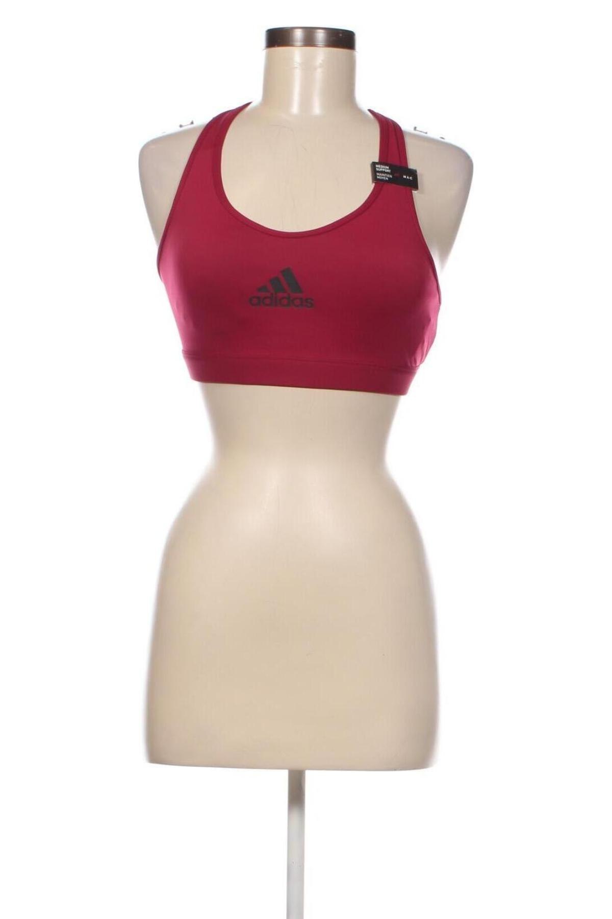Γυναίκειο αθλητικό τοπ Adidas, Μέγεθος M, Χρώμα Κόκκινο, Τιμή 40,72 €