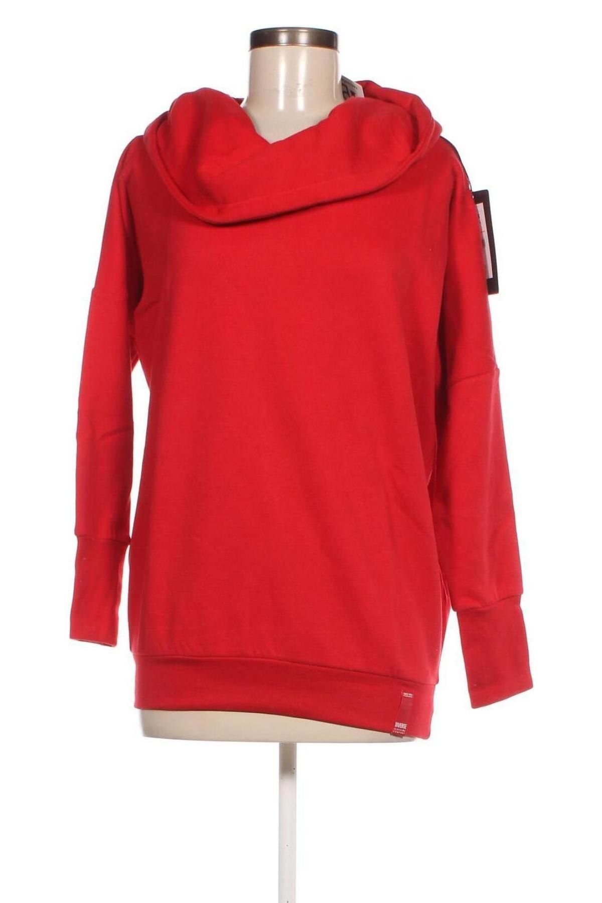Női sweatshirt Diverse, Méret XS, Szín Piros, Ár 3 890 Ft