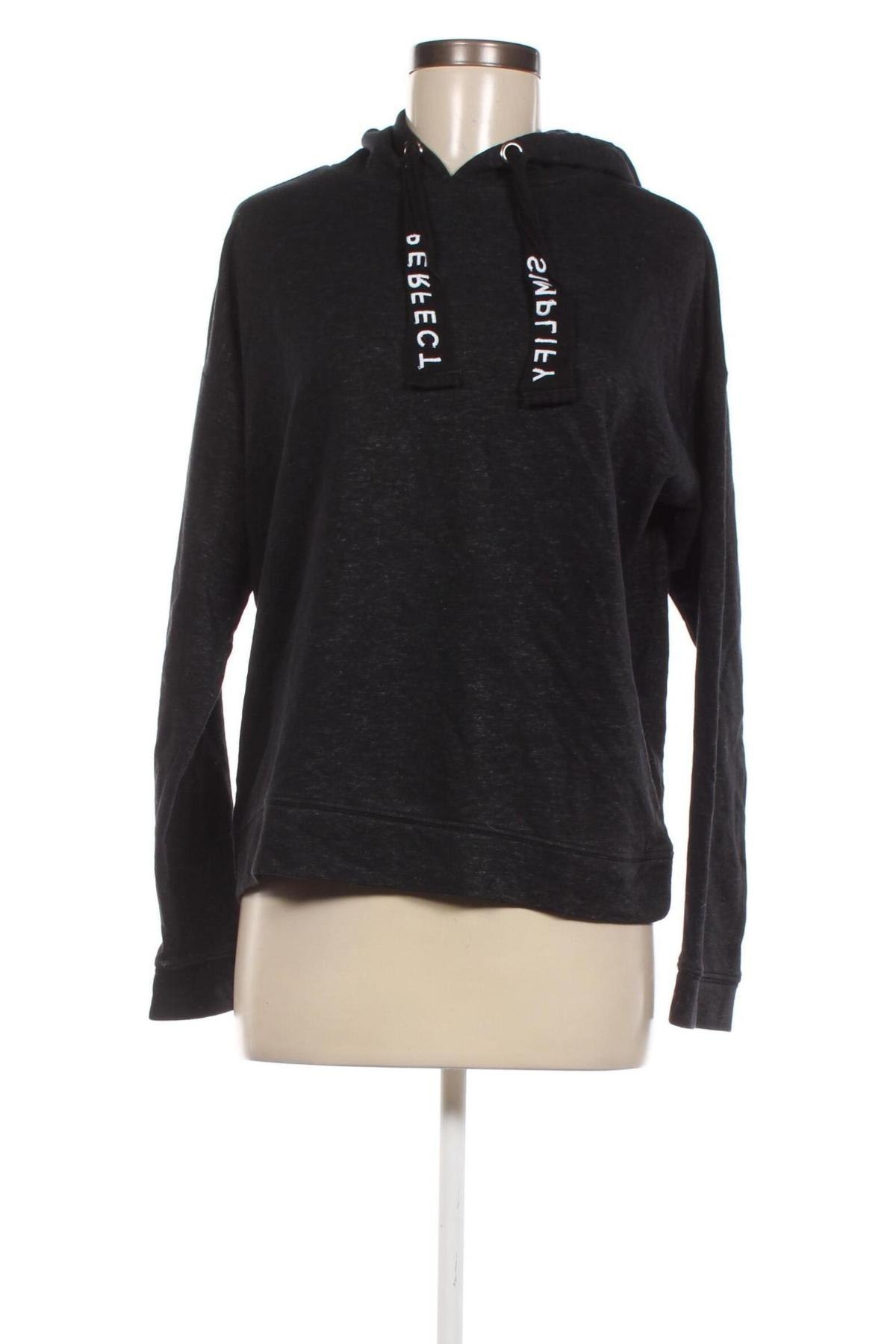 Damen Sweatshirt H&M L.O.G.G., Größe S, Farbe Schwarz, Preis € 3,83
