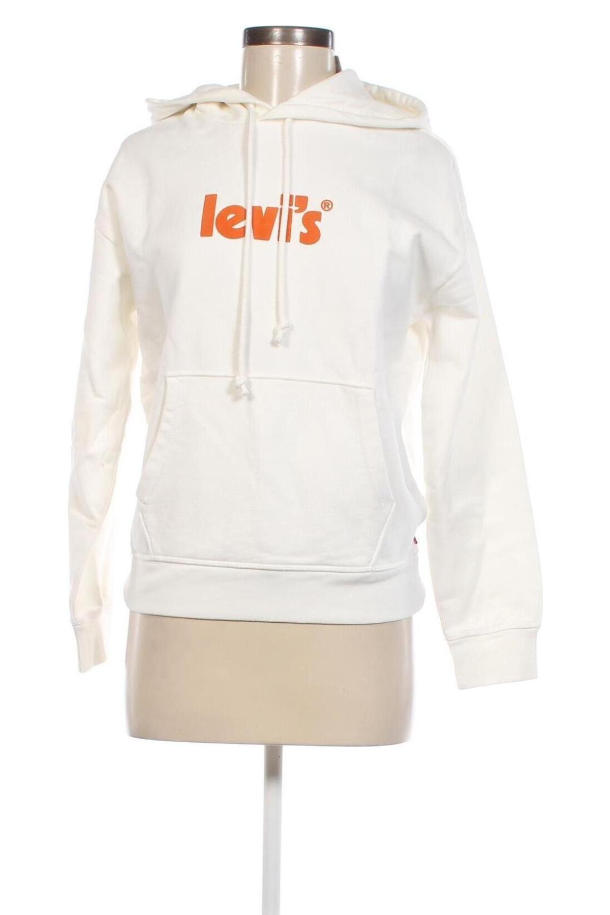 Γυναικείο φούτερ Levi's, Μέγεθος XS, Χρώμα Εκρού, Τιμή 28,92 €