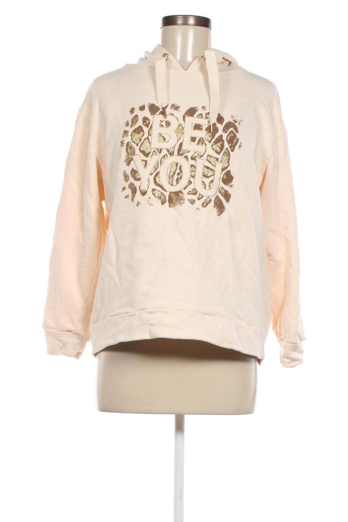 Damen Sweatshirt More & More, Größe M, Farbe Ecru, Preis 6,15 €