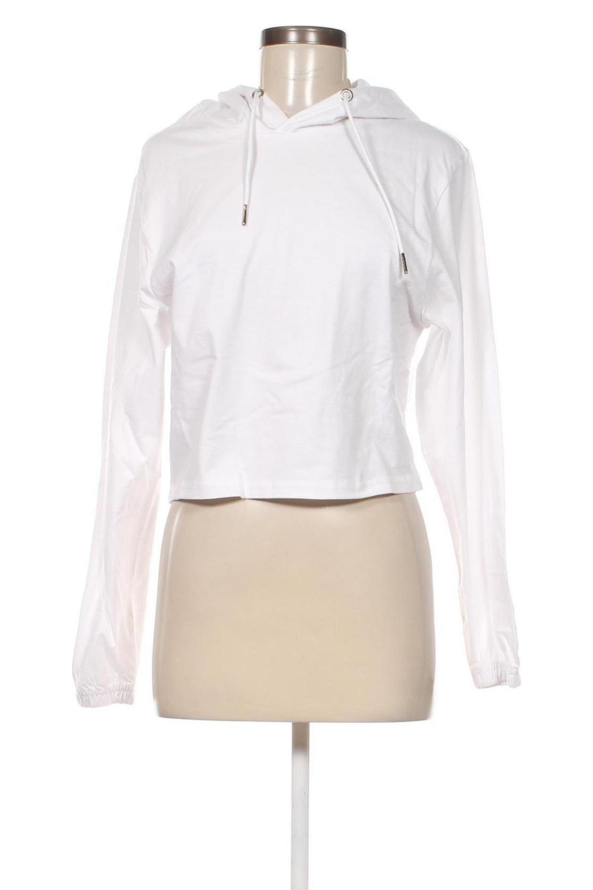 Γυναικείο φούτερ Urban Classics, Μέγεθος XS, Χρώμα Λευκό, Τιμή 9,11 €
