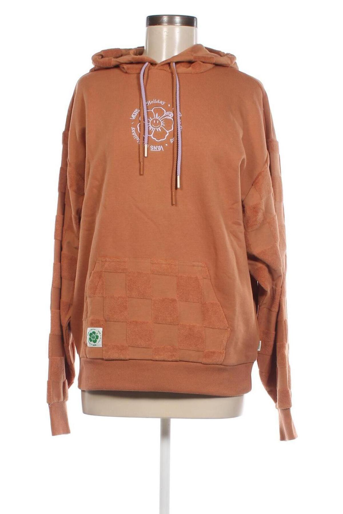 Damen Sweatshirt Vans, Größe XS, Farbe Orange, Preis 56,19 €