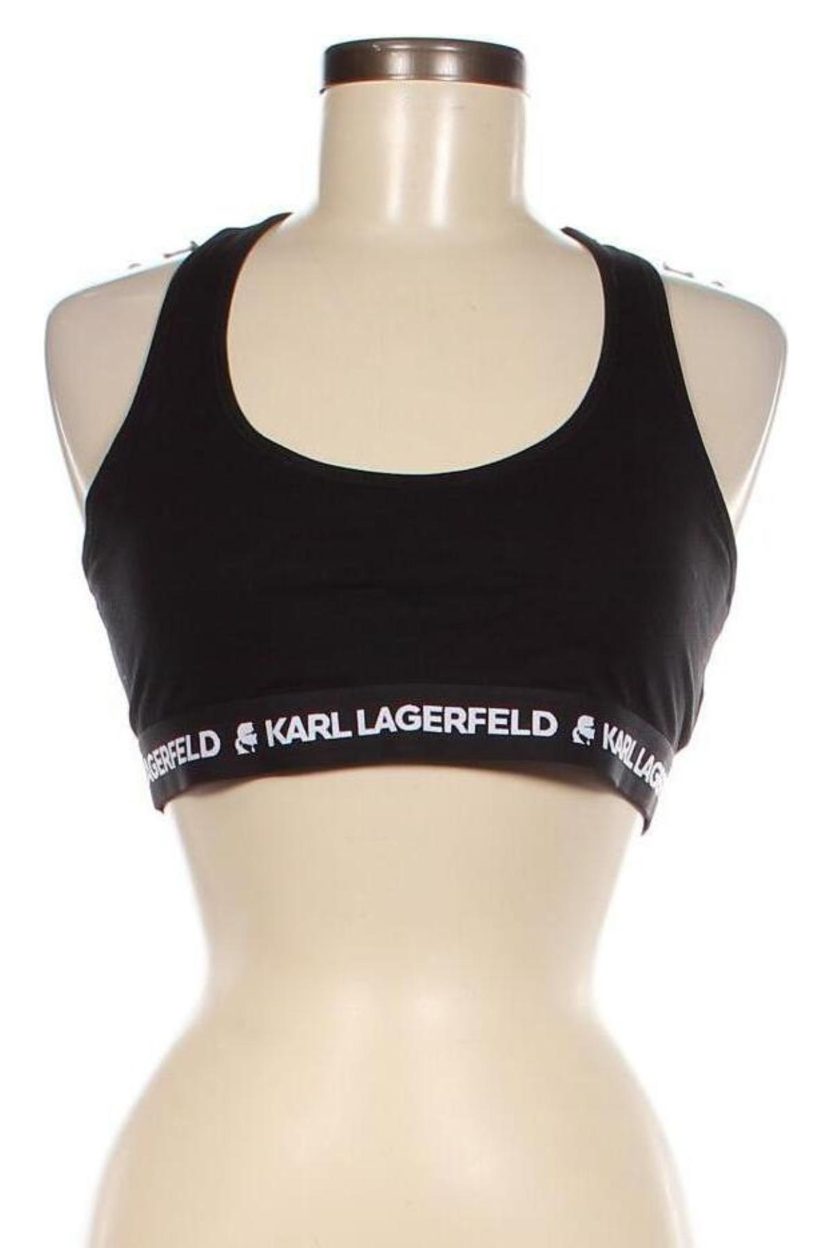Дамско бельо Karl Lagerfeld, Размер XL, Цвят Черен, Цена 79,00 лв.