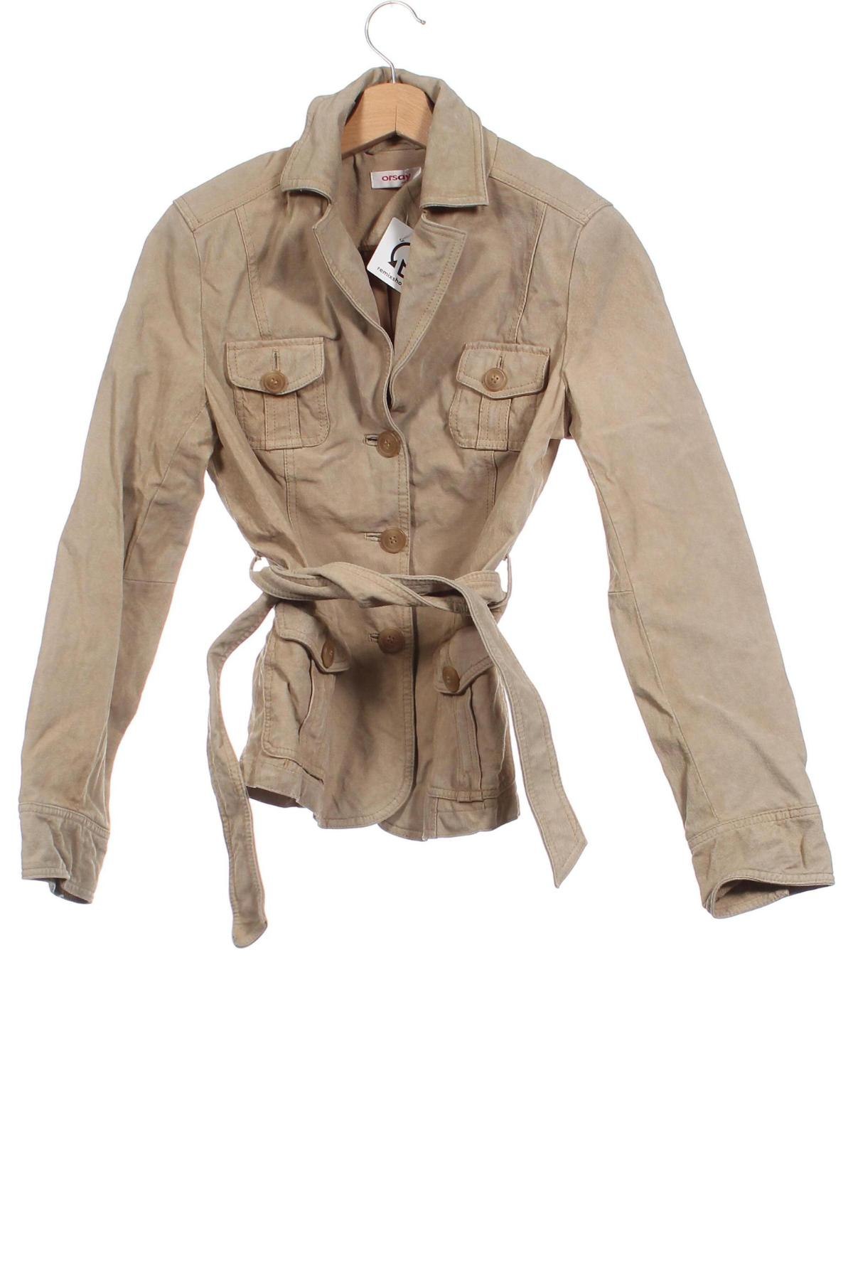 Dámská kožená bunda  Orsay, Velikost M, Barva Béžová, Cena  160,00 Kč