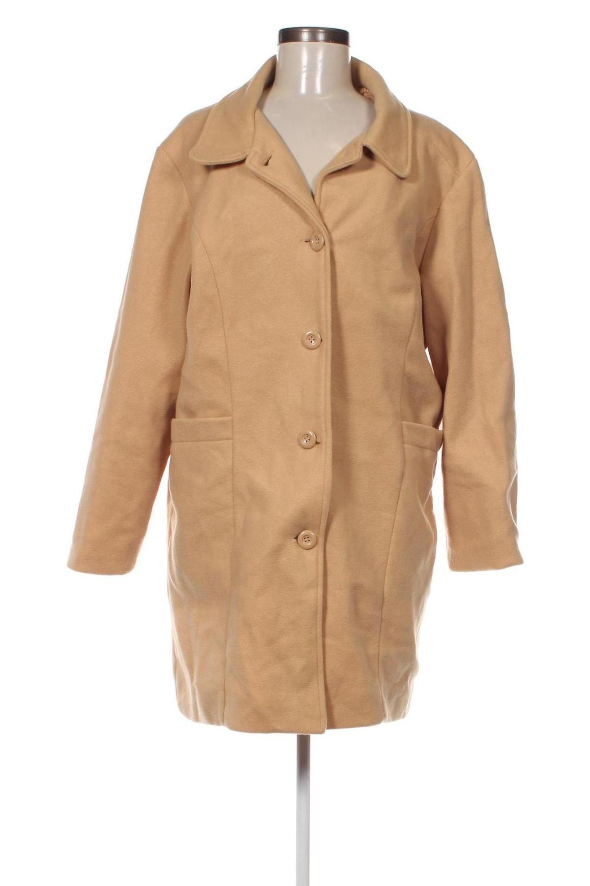 Palton de femei, Mărime XL, Culoare Bej, Preț 351,97 Lei