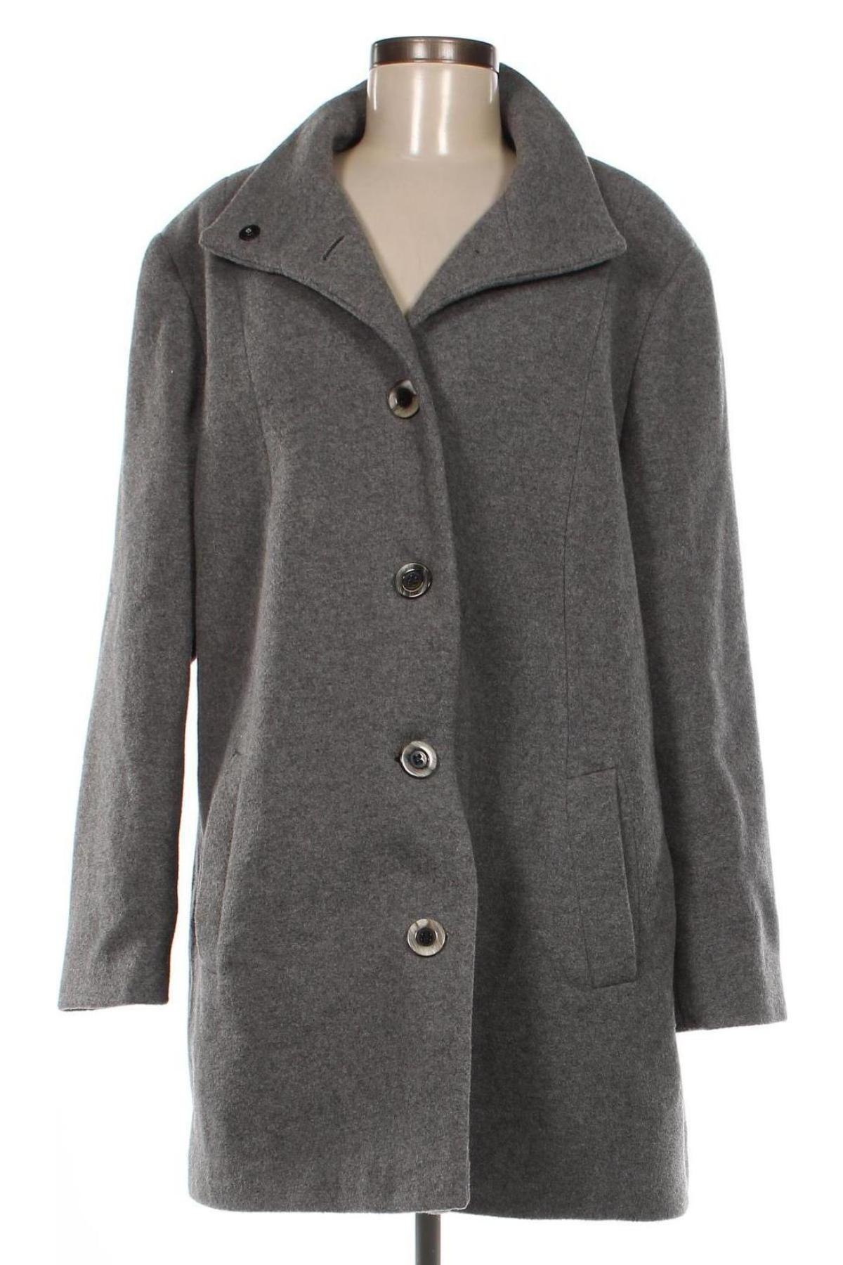 Дамско палто, Размер XXL, Цвят Сив, Цена 27,82 лв.