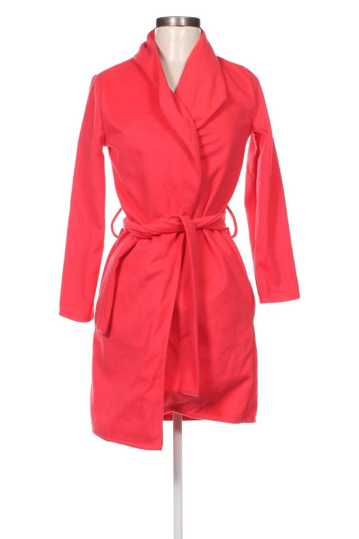 Дамско палто, Размер XS, Цвят Розов, Цена 9,60 лв.