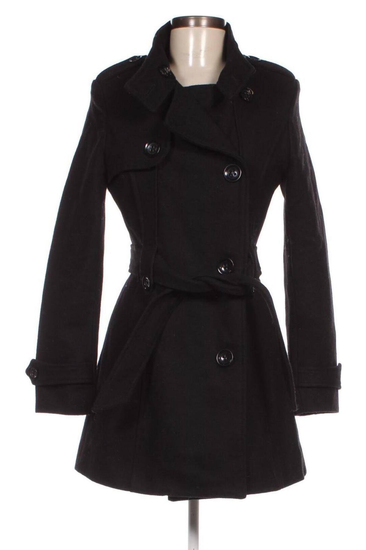 Γυναικείο παλτό Assuili, Μέγεθος S, Χρώμα Μαύρο, Τιμή 28,58 €