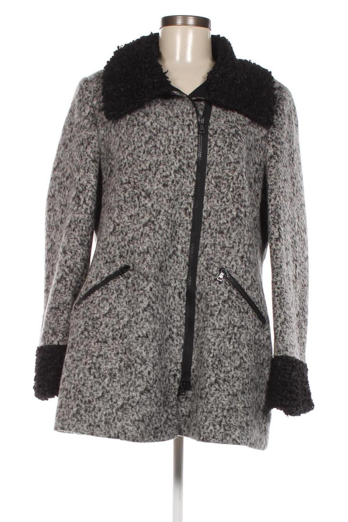 Дамско палто Cosima, Размер L, Цвят Сив, Цена 48,15 лв.