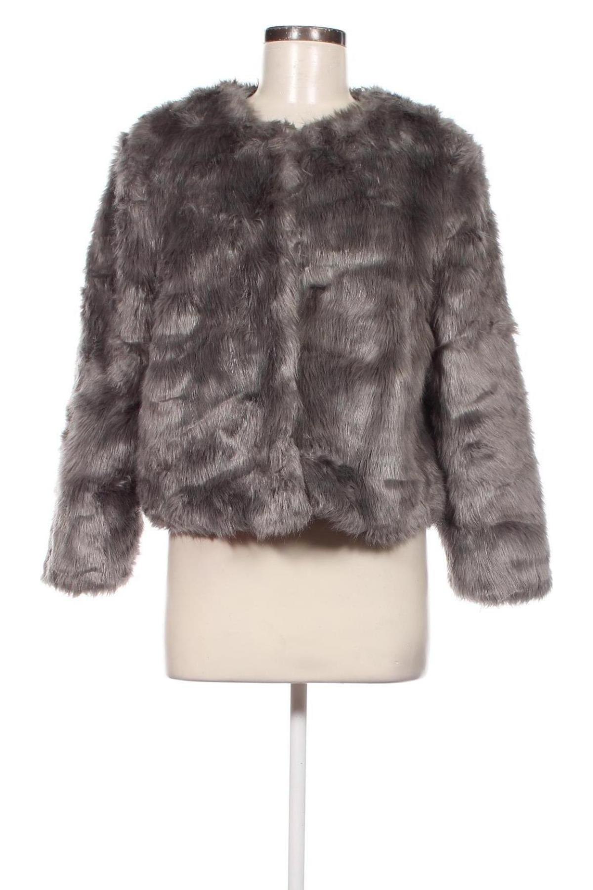 Дамско палто F&F, Размер L, Цвят Сив, Цена 51,36 лв.