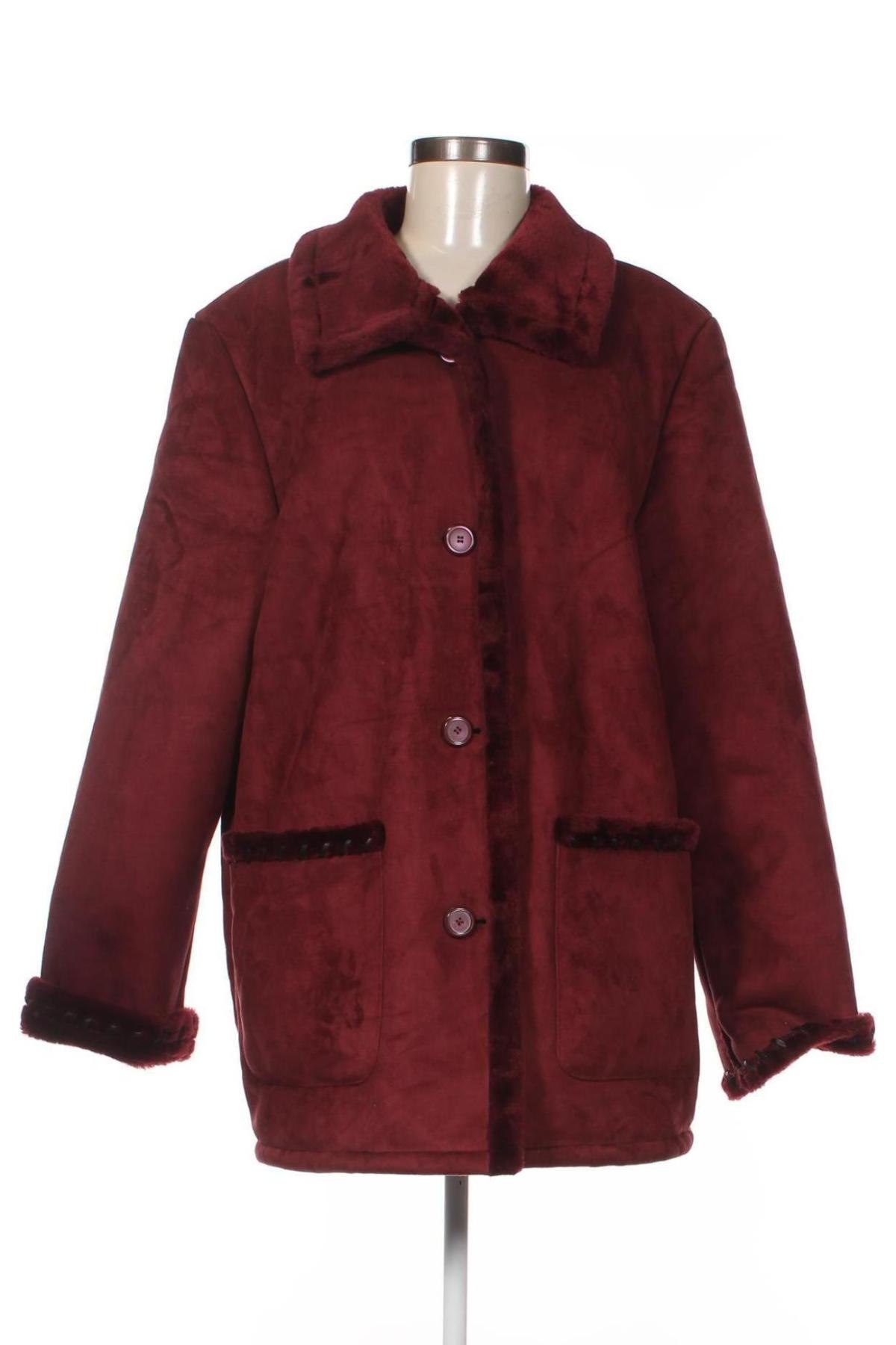 Dámský kabát  Fabiani, Velikost XL, Barva Červená, Cena  597,00 Kč