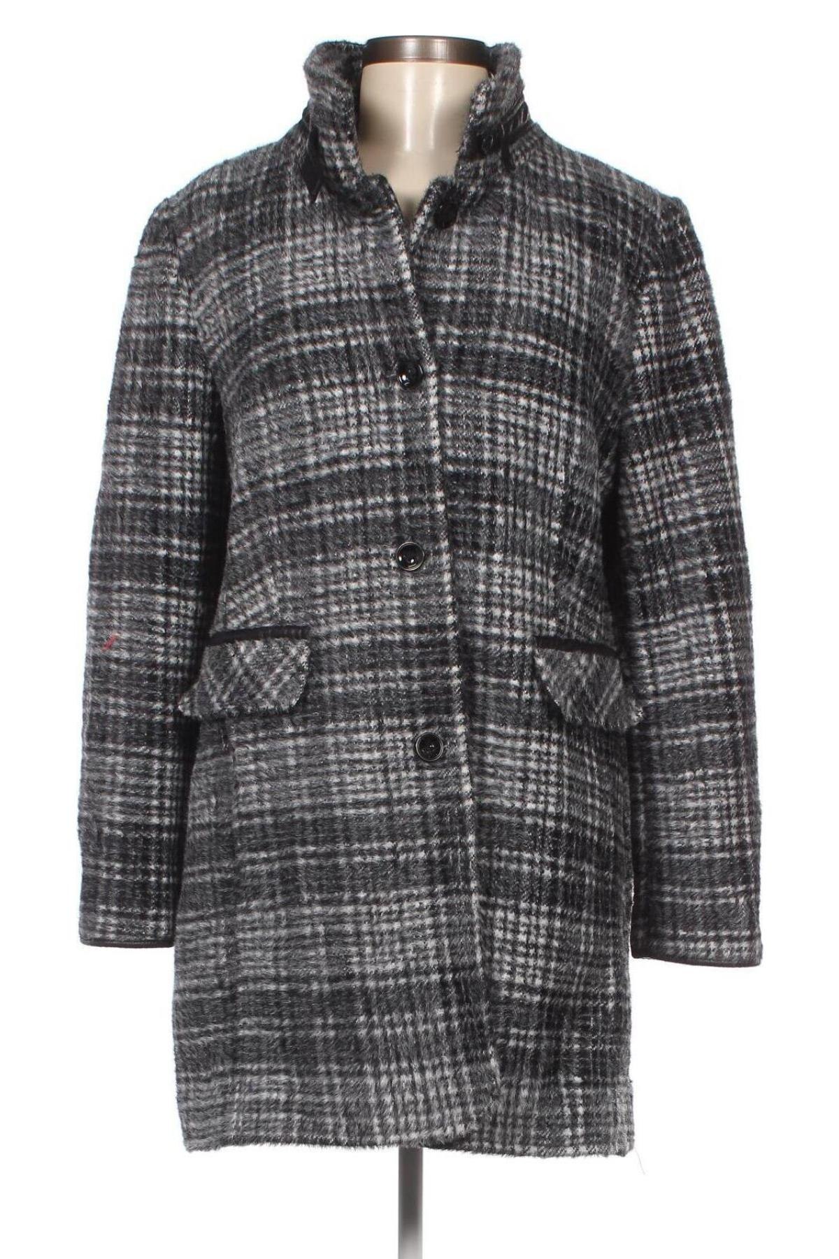 Дамско палто Gina, Размер S, Цвят Многоцветен, Цена 37,45 лв.
