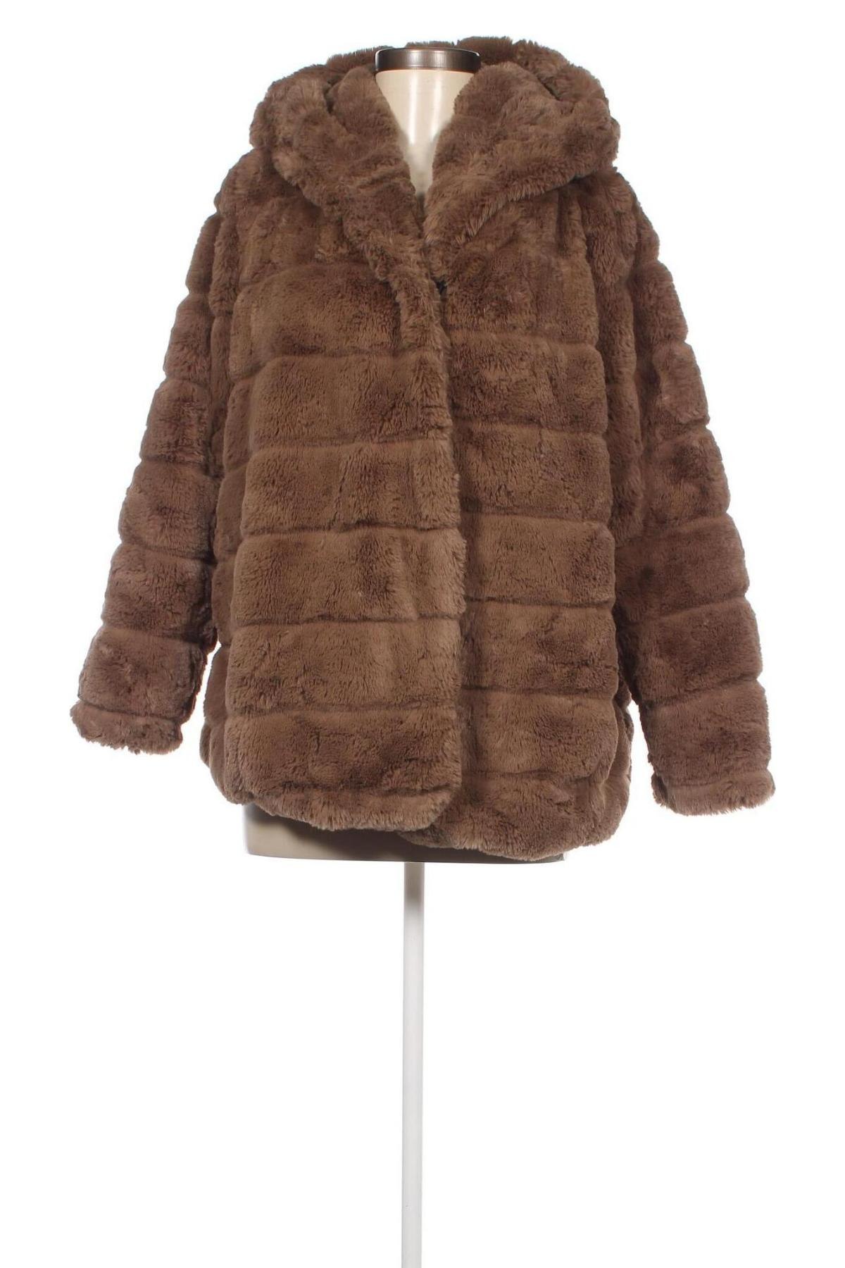 Дамско палто Gold & Silver, Размер M, Цвят Кафяв, Цена 21,60 лв.