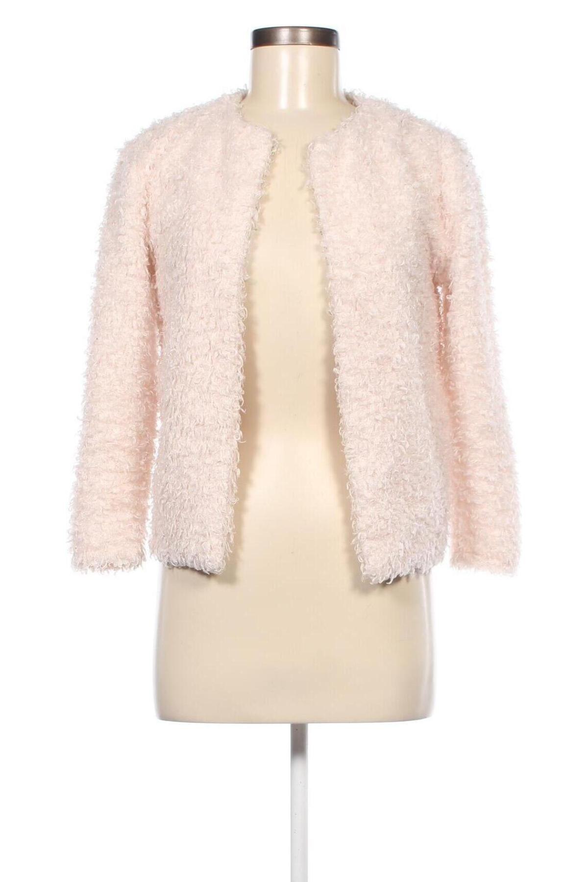 Dámský kabát  H&M, Velikost XS, Barva Růžová, Cena  256,00 Kč