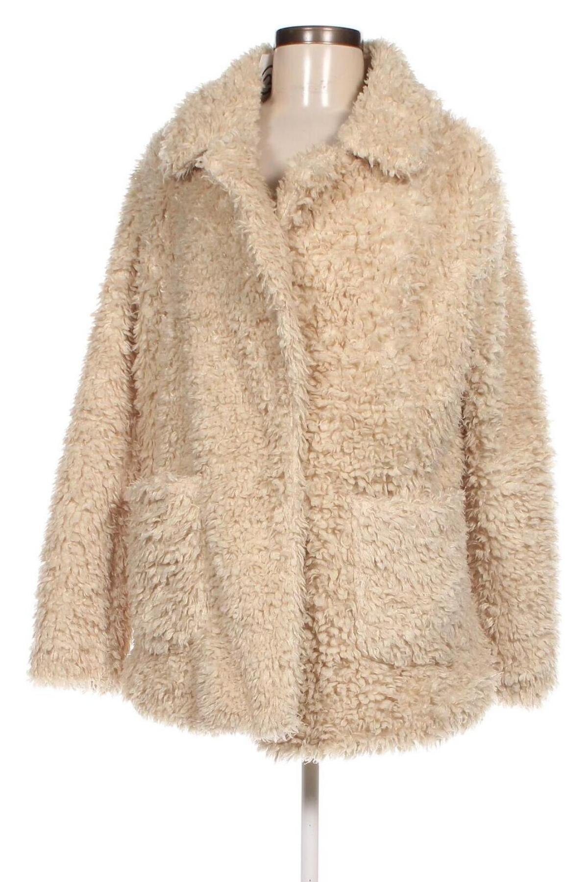 Damenmantel H&M Divided, Größe L, Farbe Beige, Preis € 74,46